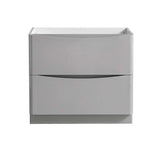 Fresca FCB9136WH Fresca Tuscany 36" Glossy White Free Standing Modern Bathroom Cabinet