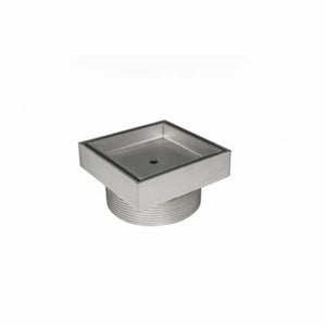 Infinity Drain TD 15-2I SS TD 15 Kit w/Cast Iron Drain Body 2" Outlet in Satin Stainless
