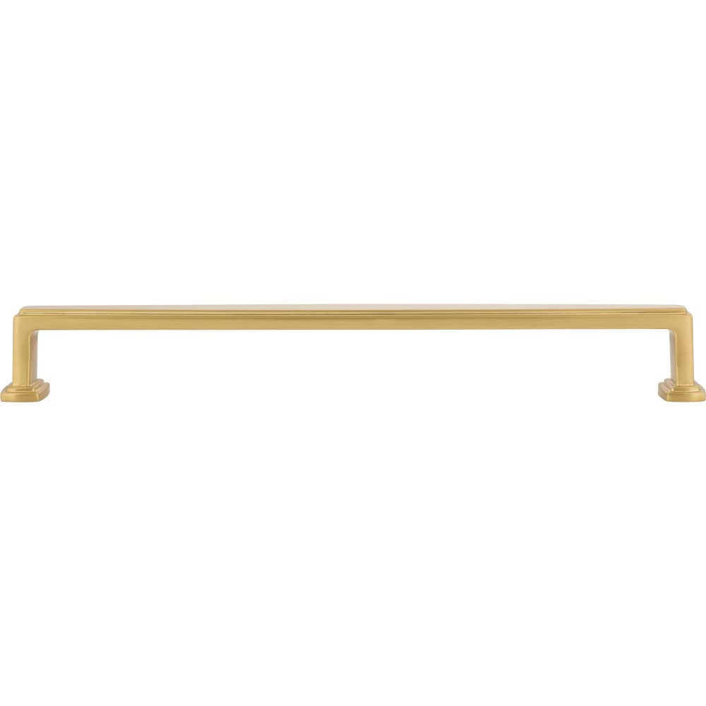 Jeffrey Alexander 171-12BG 12" Center-to-Center Brushed Gold Richard Appliance Handle