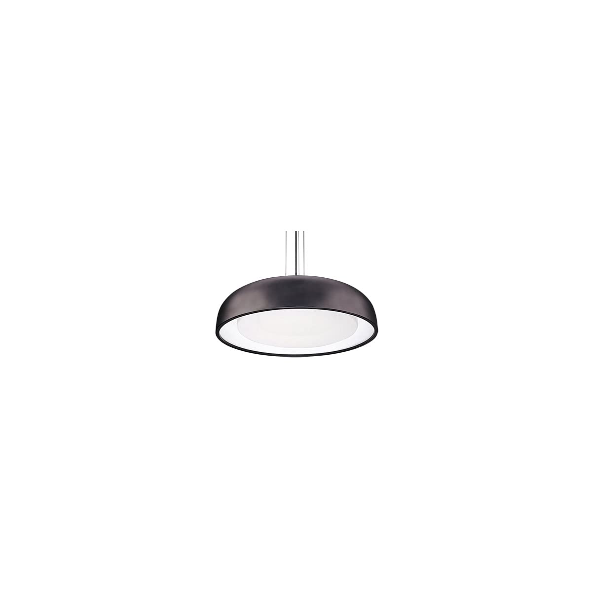 Kuzco PD13124-BK BEACON 24" PD Black 120V ELV LED 3000K 90CRI 60W
