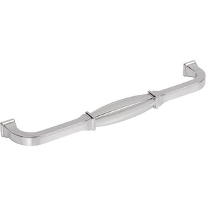 Jeffrey Alexander 278-192PC 192 mm Center-to-Center Polished Chrome Audrey Cabinet Pull