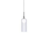 Kuzco PD19804-CH STYLO 4" PD Chrome 120V TRIAC/ELV LED 3000K 90CRI 8W