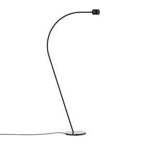 Kuzco FL46660-GBK FLUX 60" FL Gloss Black 120V Touch dimmer LED 3000K 90CRI 10W