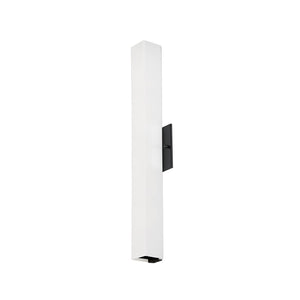 Kuzco WS8424-BK MELVILLE 24" WS Black 120V ELV LED 3000K 90CRI 31W