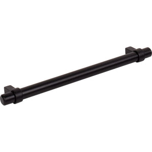 Jeffrey Alexander 5192MB 192 mm Center-to-Center Matte Black Key Grande Cabinet Bar Pull