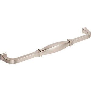 Jeffrey Alexander 278-18SN 18" Center-to-Center Satin Nickel Audrey Appliance Handle