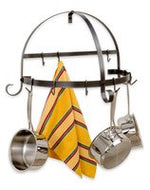 Enclume WSR6A HS Hanging Wine & Accessories Rack (4 bottles)