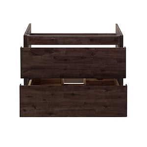 Fresca FCB31-241224ACA Fresca Formosa 58" Wall Hung Double Sink Modern Bathroom Cabinet
