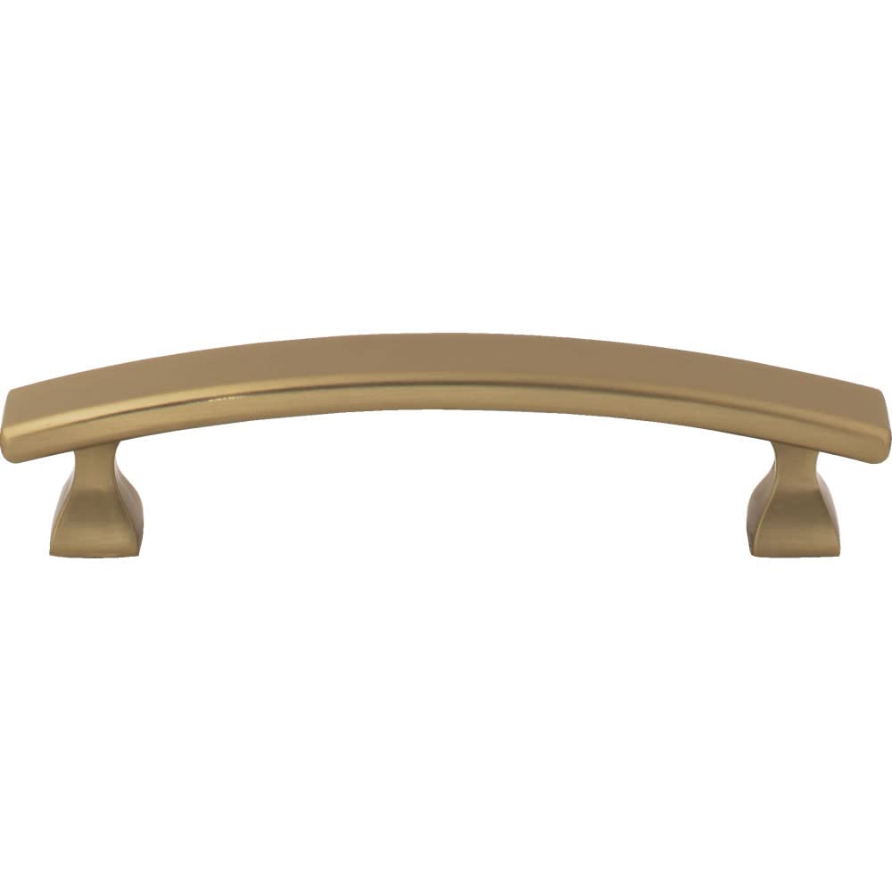 Elements 449-96SBZ 96 mm Center-to-Center Satin Bronze Square Hadly Cabinet Pull