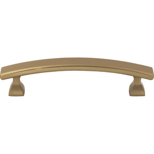 Elements 449-96SBZ 96 mm Center-to-Center Satin Bronze Square Hadly Cabinet Pull
