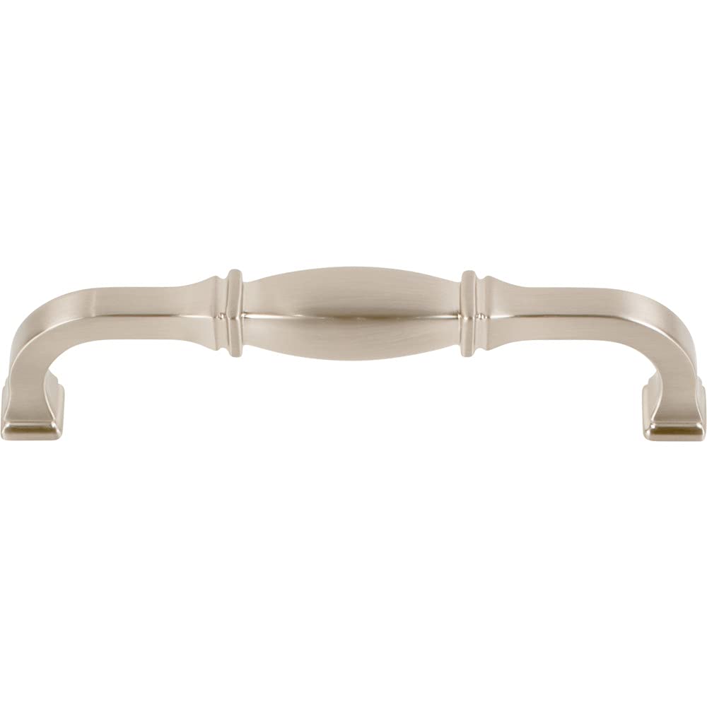 Jeffrey Alexander 278-128SN 128 mm Center-to-Center Satin Nickel Audrey Cabinet Pull