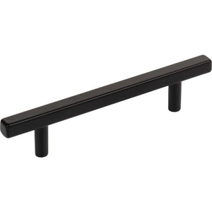 Jeffrey Alexander 845-96MB 96 mm Center-to-Center Matte Black Square Dominique Cabinet Bar Pull
