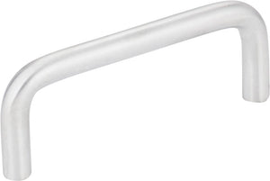 Elements S271-3BC 3" Center-to-Center Brushed Chrome Torino Cabinet Wire Pull