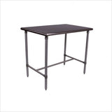 John Boos BBSS4824-40-C Cucina Americana Classico Prep Table Size: 48" W x 24" D, Height: 40" Bar Height, Casters: Included SS 16GA B-NOSE 48X24X40H