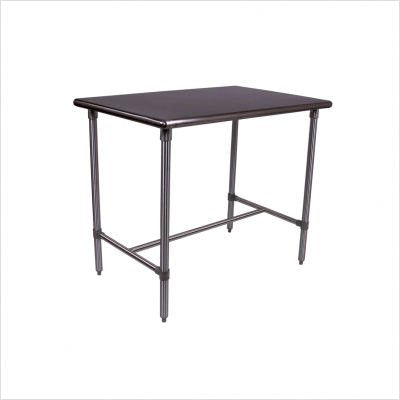 John Boos BBSS4830-40-C Cucina Americana Classico Prep Table Size: 48" W x 30" D, Height: 40" Bar Height, Casters: Included SS 16GA B-NOSE 48X30X40H