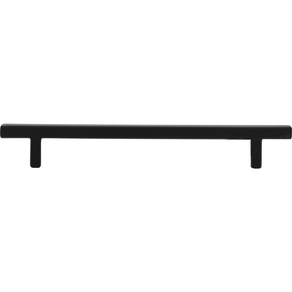 Jeffrey Alexander 845-160MB 160 mm Center-to-Center Matte Black Square Dominique Cabinet Bar Pull