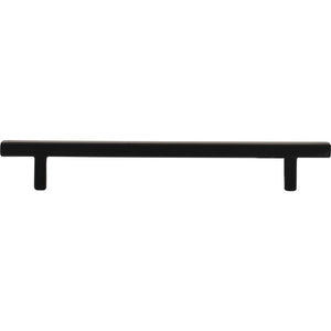 Jeffrey Alexander 845-160MB 160 mm Center-to-Center Matte Black Square Dominique Cabinet Bar Pull