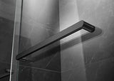 Essence 60'' * 76'' Framed Shower Door (Matte Black)