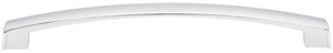 Jeffrey Alexander 549-192MB 192 mm Center-to-Center Matte Black Merrick Cabinet Pull