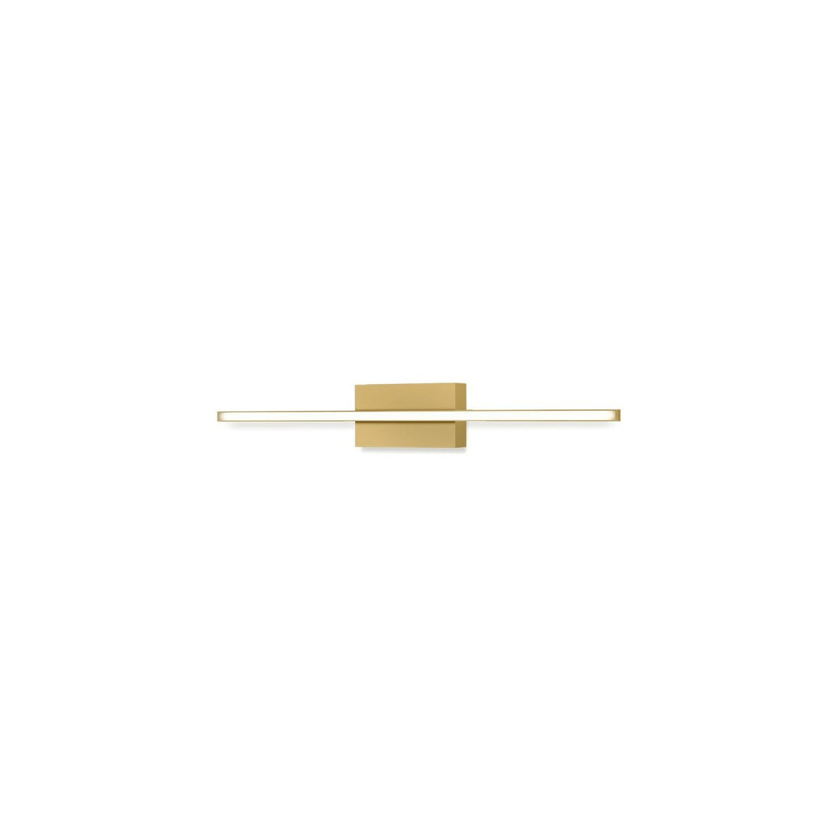 Kuzco WS18224-BG VEGA MINOR 24" WS Brushed Gold 120V TRIAC/ELV LED 3000K 90CRI 18W