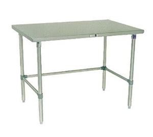 John Boos ST4-2472GBK Work Table - 72" 72"W x 24"D stainless steel