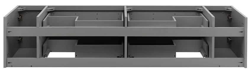 Fresca FCB6172ES-VSL Fresca Lucera 72" Espresso Wall Hung Double Vessel Sink Modern Bathroom Cabinet