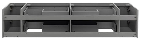 Fresca FCB6172ES-VSL Fresca Lucera 72" Espresso Wall Hung Double Vessel Sink Modern Bathroom Cabinet