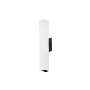 Kuzco WS8418-BK MELVILLE 18" WS Black 120V ELV LED 3000K 90CRI 21W