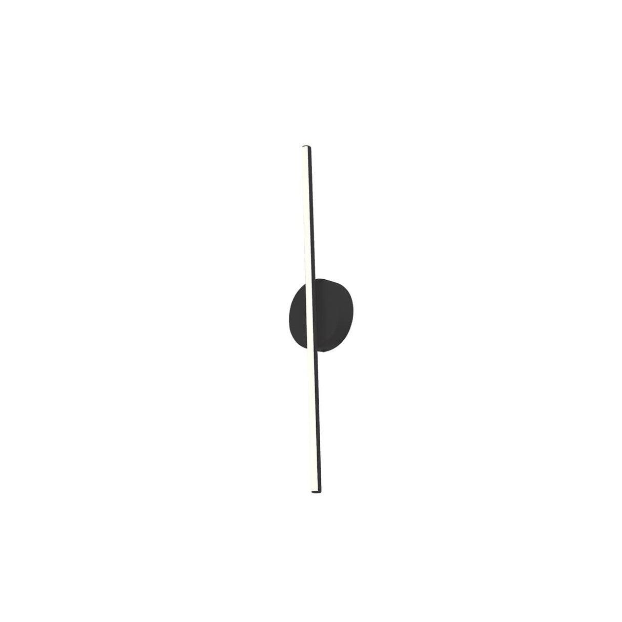 Kuzco WS14923-BK CHUTE 23" WS Black 120V TRIAC/ELV LED 3000K 90CRI 13W