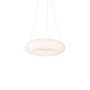 Kuzco PD80712 CUMULUS 12" PD White 120V TRIAC/ELV LED 3000K 90CRI 21W
