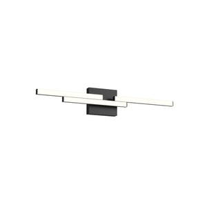 Kuzco VL52727-BN ANELLO MINOR 27" VANITY BRUSHED NICKEL 20W 120VAC WITH LED DRIVER 3000K 90CRI