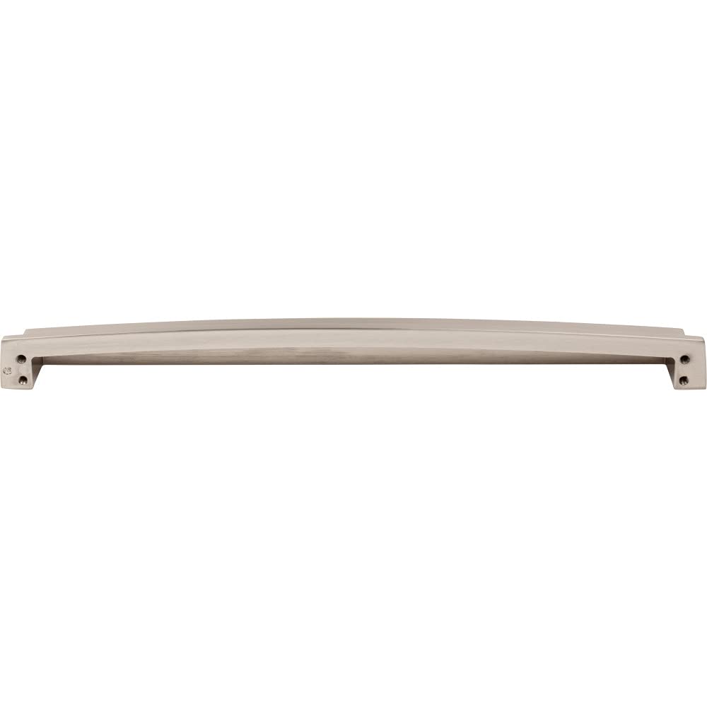 Jeffrey Alexander 141-305SN 305 mm Center Satin Nickel Square-to-Center Square Renzo Cabinet Cup Pull