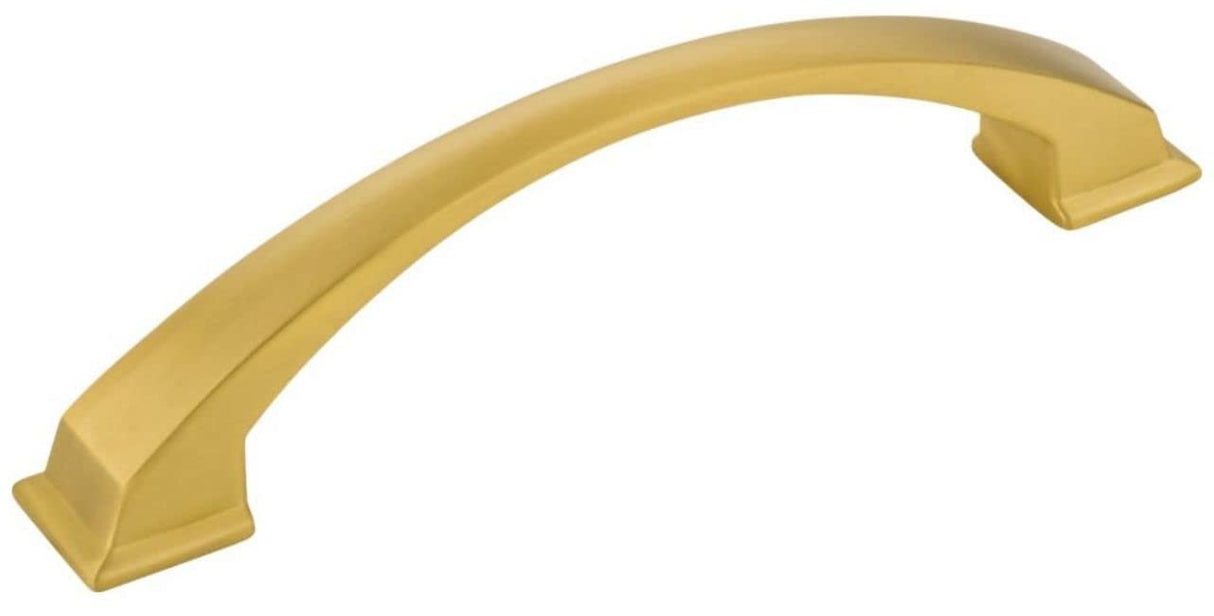 Jeffrey Alexander 944-128BG 128 mm Center-to-Center Brushed Gold Arched Roman Cabinet Pull