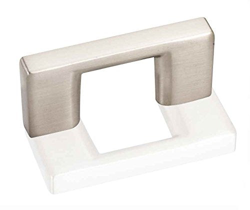 Jeffrey Alexander 635-32SN 32 mm Center-to-Center Satin Nickel Square Sutton Cabinet Bar Pull