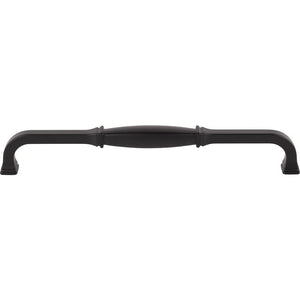 Jeffrey Alexander 278-224MB 224 mm Center-to-Center Matte Black Audrey Cabinet Pull