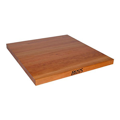 John Boos CHYKCT3-4836-O American Cherry 3 Thick Butcher Block Countertop, 48W x 36D