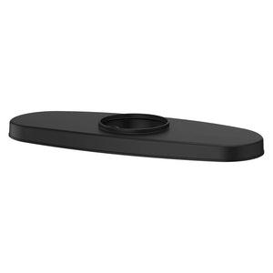 Pfister 961217B Deckplate for Pfirst Modern Single Control Faucet, Matte Black 961-217B
