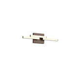 Kuzco VL52718-WT ANELLO MINOR 18" VANITY WALNUT 14W 120VAC WITH LED DRIVER 3000K 90CRI