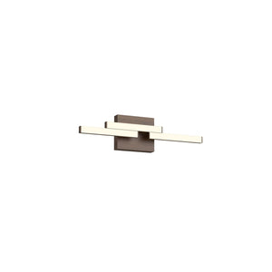 Kuzco VL52718-BK ANELLO MINOR 18" VANITY BLACK 14W 120VAC WITH LED DRIVER 3000K 90CRI