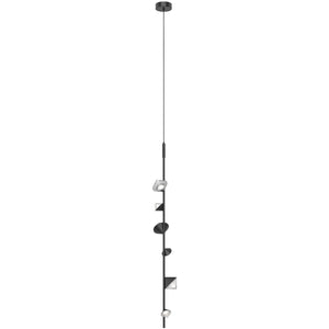 Kuzco PD50852-BK GEODE 52" PENDANT BLACK 18W 120VAC WITH LED DRIVER 3000K 90CRI