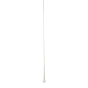 Kuzco PD15832-WH TAPER 32" PD White 120V TRIAC/ELV LED 3000K 90CRI 7W