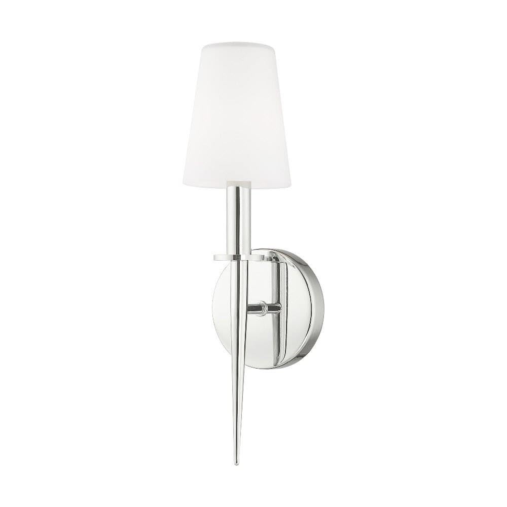 Livex Lighting 41692-05 ADA Wall Sconce, Medium, Polished Chrome