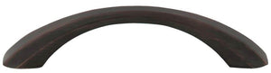 Jeffrey Alexander 678-96DBAC 96 mm Center-to-Center Brushed Oil Rubbed Bronze Wheeler Cabinet Pull