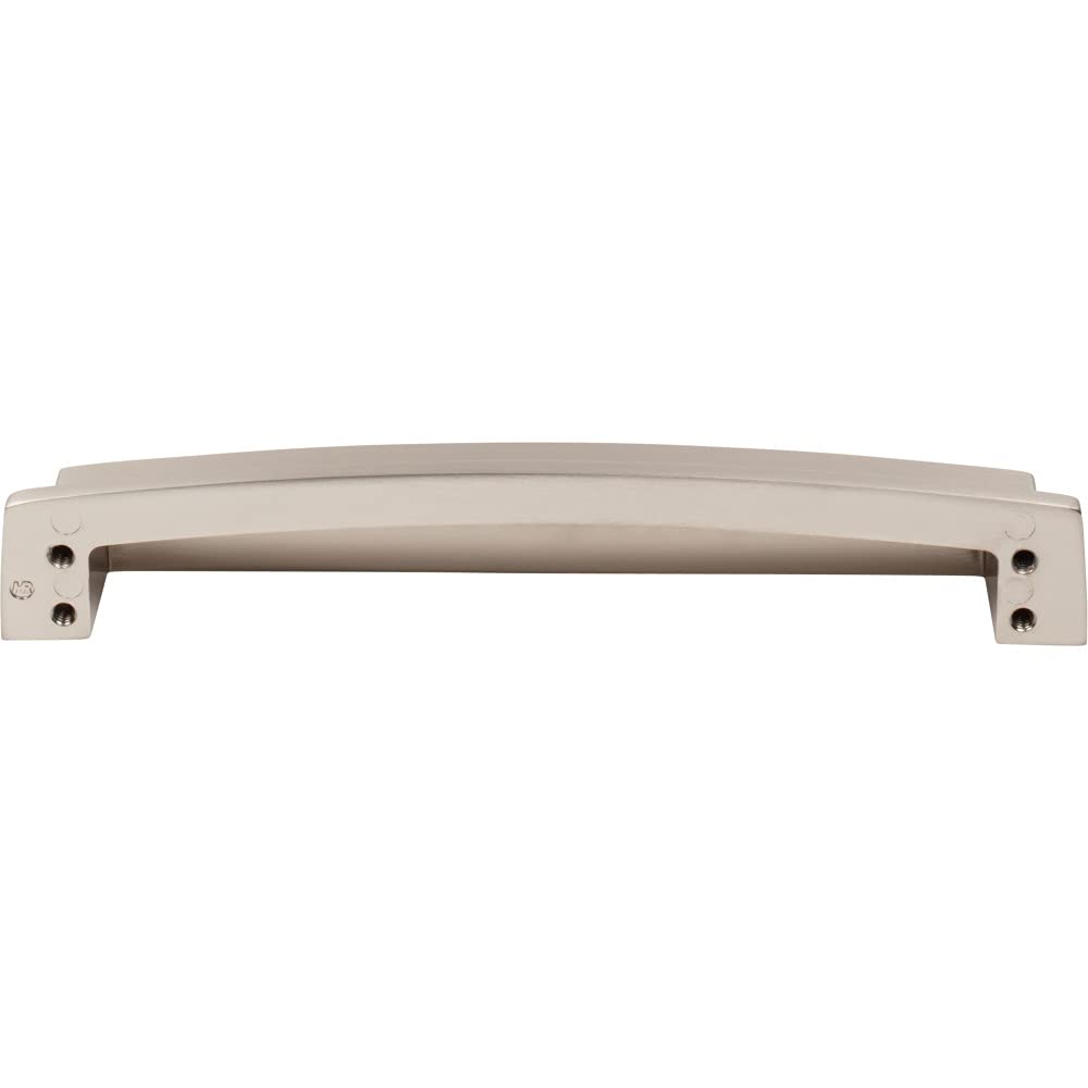 Jeffrey Alexander 141-160SN 160 mm Center Satin Nickel Square-to-Center Square Renzo Cabinet Cup Pull
