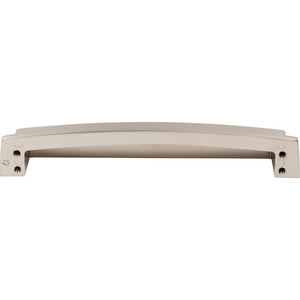 Jeffrey Alexander 141-160SN 160 mm Center Satin Nickel Square-to-Center Square Renzo Cabinet Cup Pull