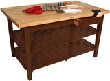 John Boos C3624-2S-CR Rectangular Work Table