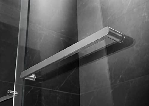 Essence 60'' * 76'' Framed Shower Door (Matte Black)
