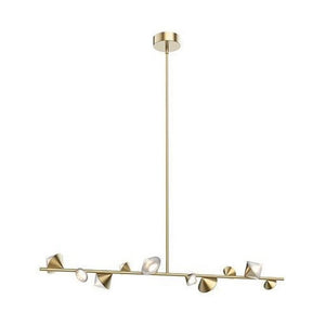 Kuzco LP50851-BG GEODE 51" LINEAR PENDANT BRUSHED BRONZE 30W 120VAC WITH LED DRIVER 3000K 90CRI
