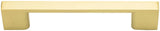 Jeffrey Alexander 635-96BG 96 mm Center-to-Center Brushed Gold Square Sutton Cabinet Bar Pull