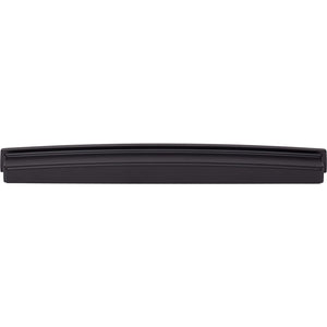 Jeffrey Alexander 141-305MB 305 mm Center Matte Black Square-to-Center Square Renzo Cabinet Cup Pull